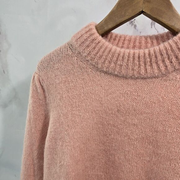 & Other Stories Pink Cozy Crew Neck Sweater - Picture 2 of 10